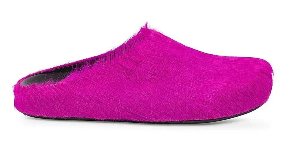 Marni Fussbett Sabot Fuchsia